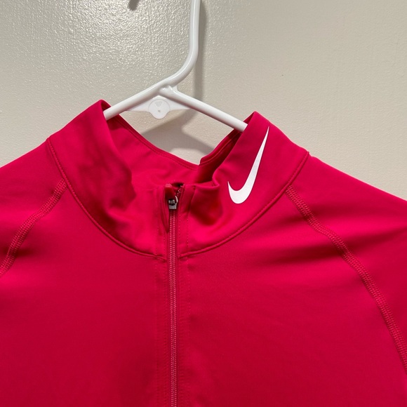 Nike Quarter Zip Pullover Pink. Women’s Medium. - Picture 2 of 5